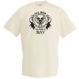 Minden ember egyenlőnek születik - May - Angol verzió férfi rövid ujjú póló