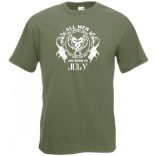 Minden ember egyenlőnek születik - July - Angol verzió férfi rövid ujjú póló