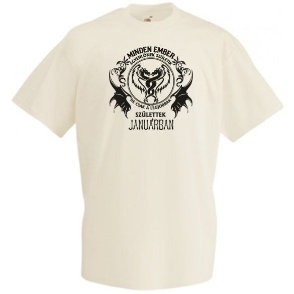 Minden férfi egyenlőnek születik - Január férfi rövid ujjú póló