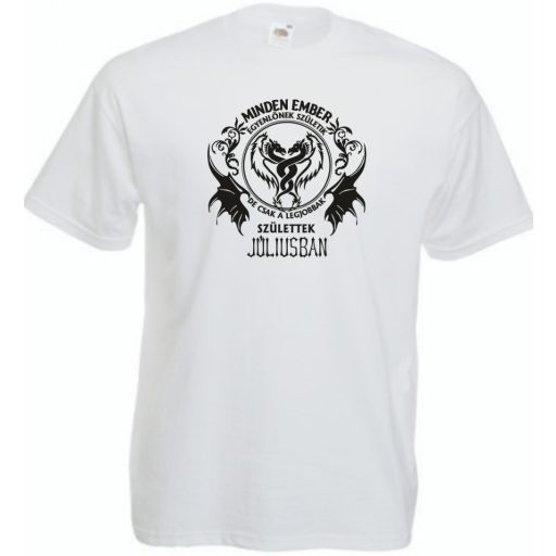 Minden ember egyenlőnek születik - Július férfi rövid ujjú póló