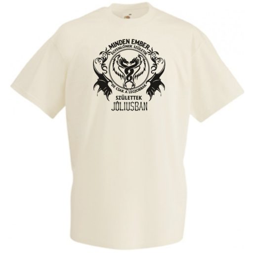 Minden ember egyenlőnek születik - Július férfi rövid ujjú póló