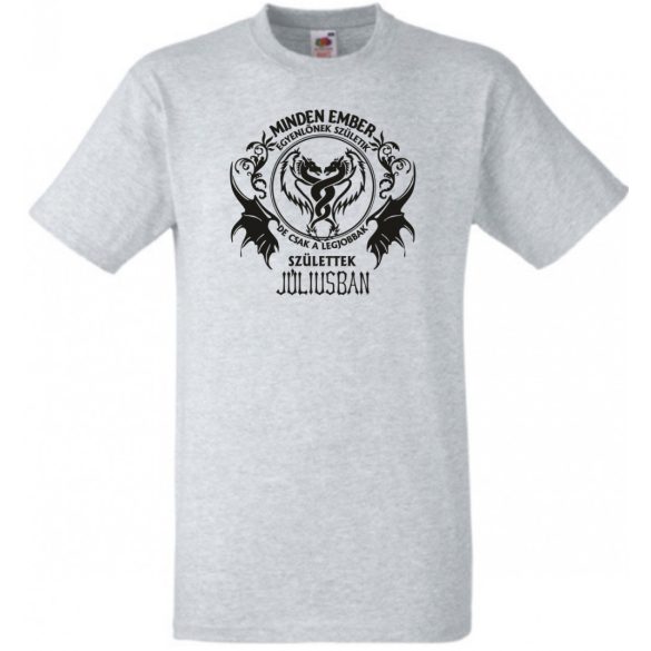 Minden ember egyenlőnek születik - Július férfi rövid ujjú póló