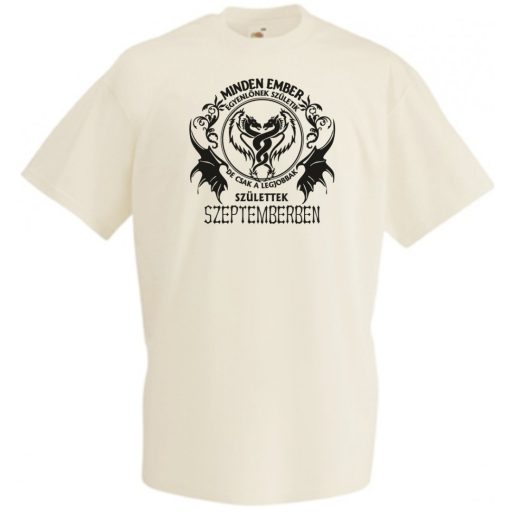 Minden ember egyenlőnek születik - Szeptember férfi rövid ujjú póló