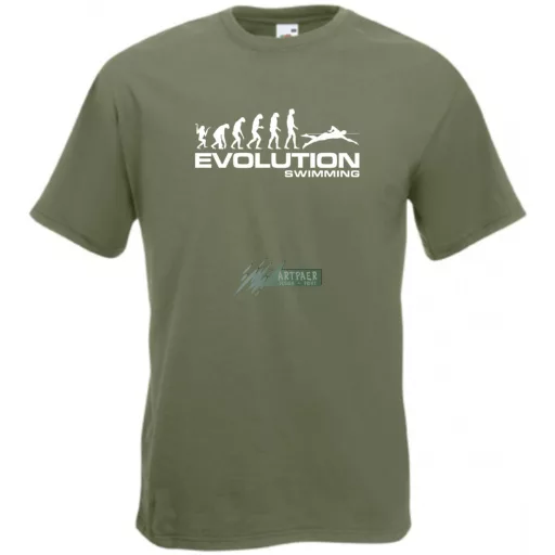 Evolution Swimming férfi rövid ujjú póló