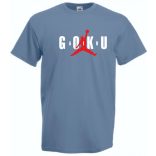 Anime Goku AIR férfi rövid ujjú póló