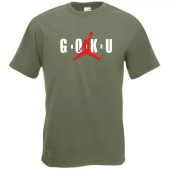 Anime Goku AIR férfi rövid ujjú póló