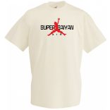 Anime Super Saiyan AIR férfi rövid ujjú póló