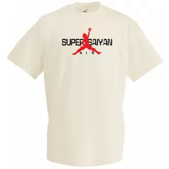 Anime Super Saiyan AIR férfi rövid ujjú póló