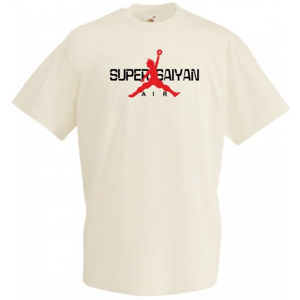 Anime Super Saiyan AIR férfi rövid ujjú póló