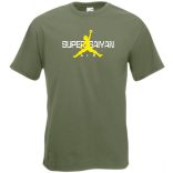 Anime Super Saiyan AIR férfi rövid ujjú póló