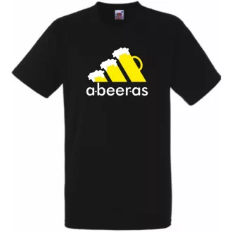 Humor - abeeras - Sörözős férfi rövid ujjú póló