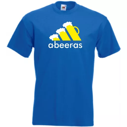 Humor - abeeras - Sörözős férfi rövid ujjú póló