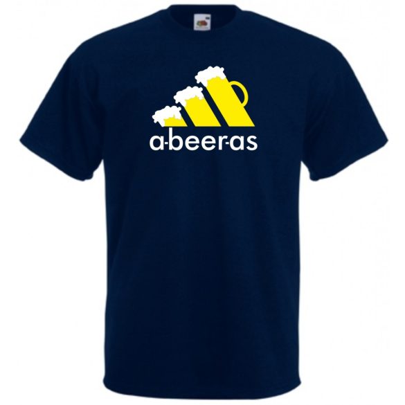 Humor - abeeras - Sörözős férfi rövid ujjú póló