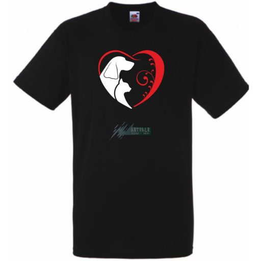 Állatbarát gyerek rövid ujjú póló