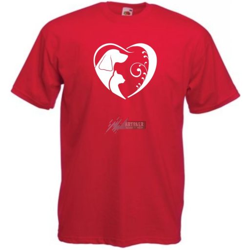 Állatbarát gyerek rövid ujjú póló