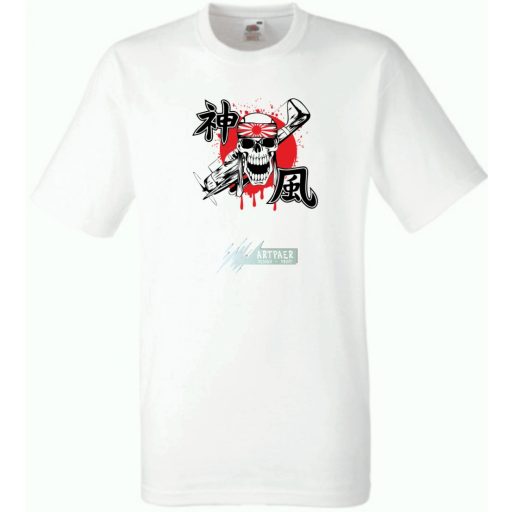Kamikaze Skull -B férfi rövid ujjú póló