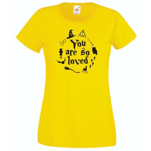 You are so loved női rövid ujjú póló