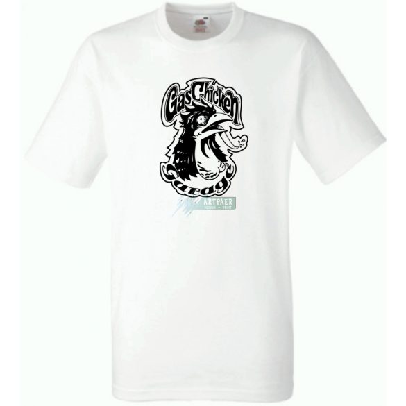 Gas Chicken férfi rövid ujjú póló