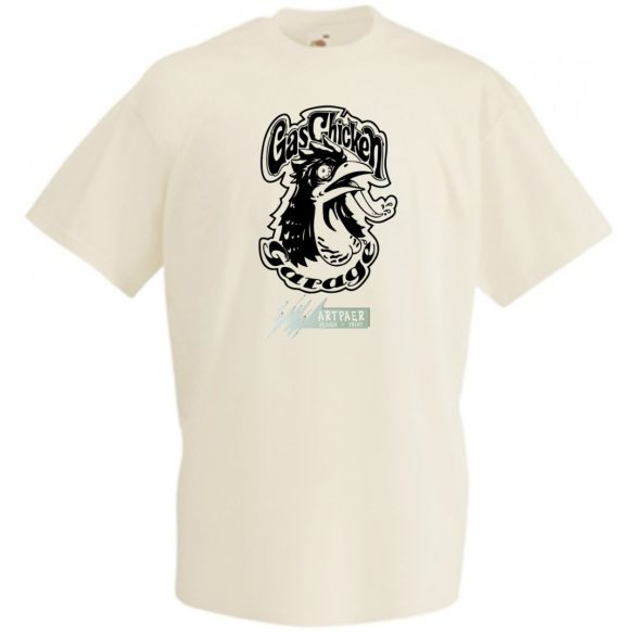 Gas Chicken férfi rövid ujjú póló