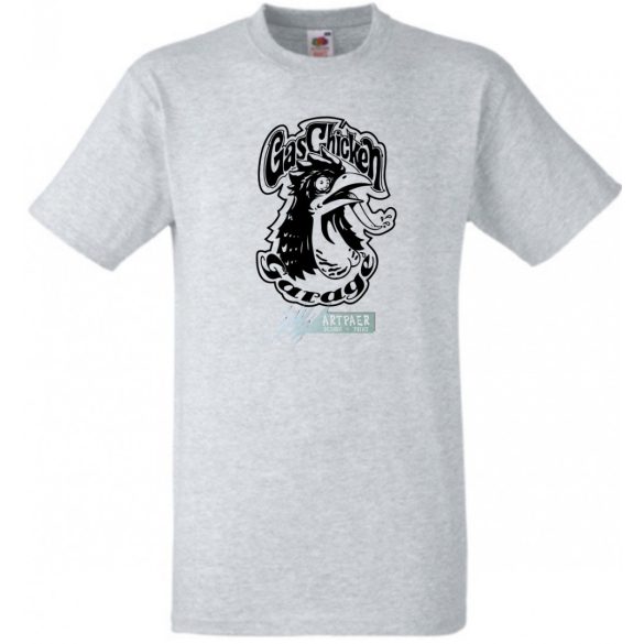 Gas Chicken férfi rövid ujjú póló