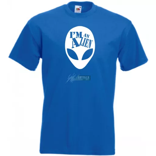 I'M an Alien férfi rövid ujjú póló