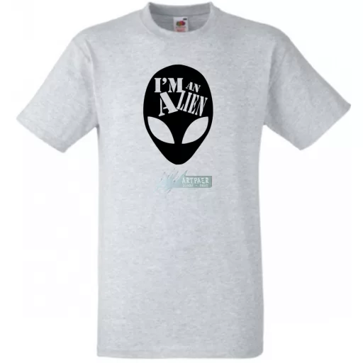 I'M an Alien férfi rövid ujjú póló