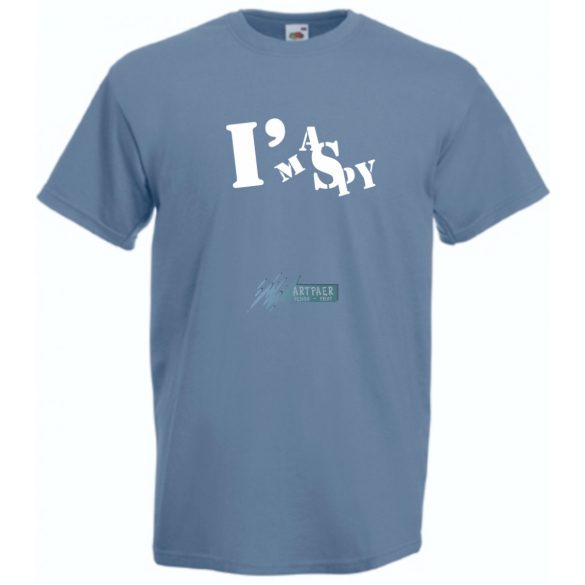 A'M A Spy férfi rövid ujjú póló