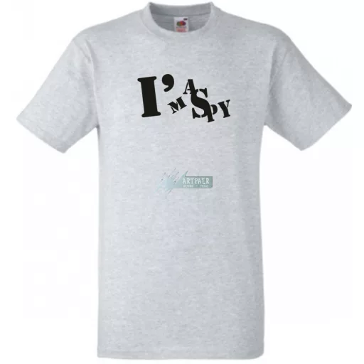 A'M A Spy férfi rövid ujjú póló