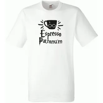 Humor Expresso Patronum férfi rövid ujjú póló