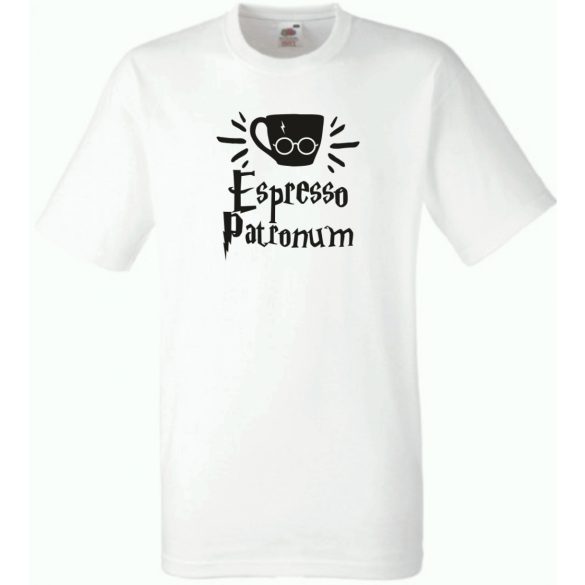 Humor Expresso Patronum férfi rövid ujjú póló