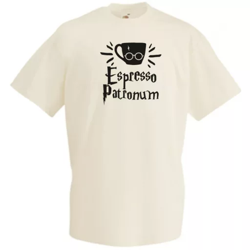 Humor Expresso Patronum férfi rövid ujjú póló