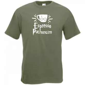 Humor Expresso Patronum férfi rövid ujjú póló