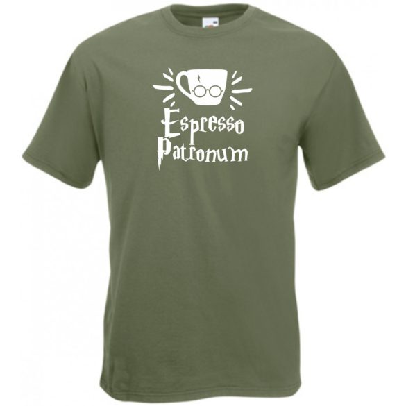 Humor Expresso Patronum férfi rövid ujjú póló