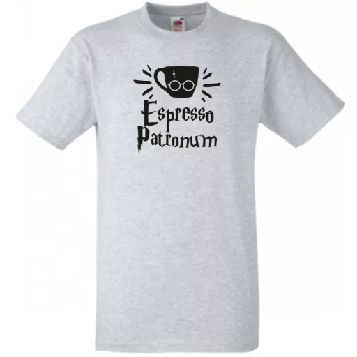 Humor Expresso Patronum férfi rövid ujjú póló