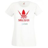 Humor Sportman NIKEDAS női rövid ujjú póló