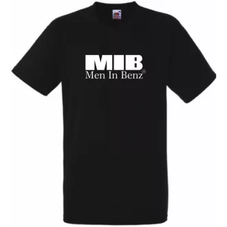 Humor - MIB-Men In Benz férfi rövid ujjú póló
