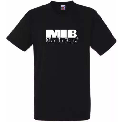 Humor - MIB-Men In Benz férfi rövid ujjú póló