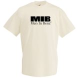 Humor - MIB-Men In Benz férfi rövid ujjú póló