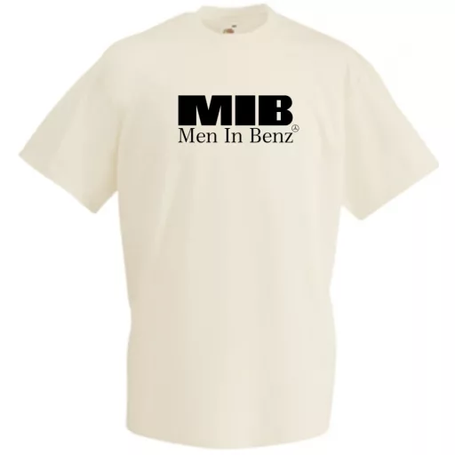 Humor - MIB-Men In Benz férfi rövid ujjú póló