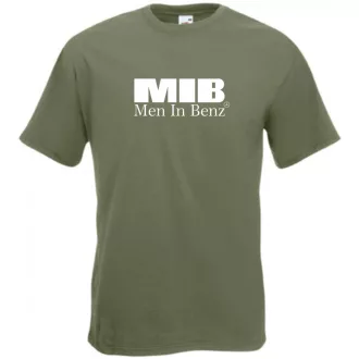 Humor - MIB-Men In Benz férfi rövid ujjú póló