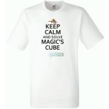 Nyugi és old meg a Rubik mágus kockáját gyerek rövid ujjú póló