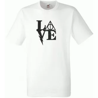 Love HP férfi rövid ujjú póló