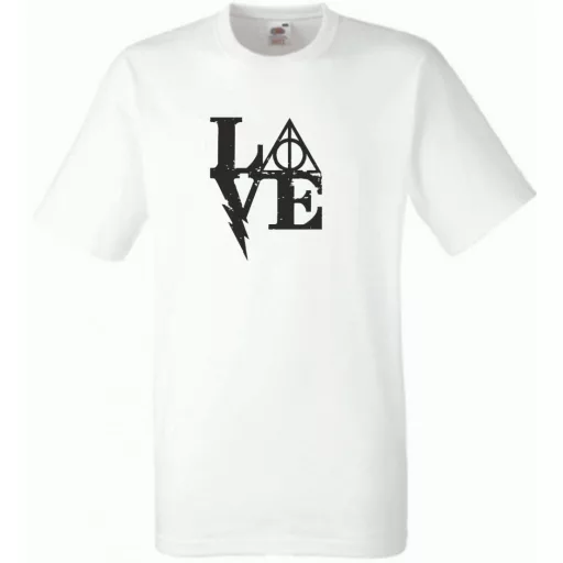 Love HP férfi rövid ujjú póló