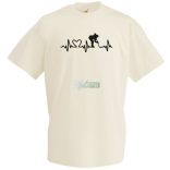 I Love Hoki EKG gyerek rövid ujjú póló