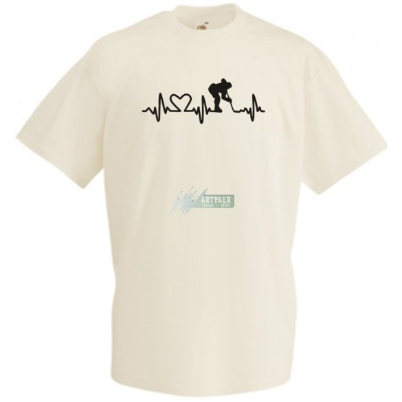 I Love Hoki EKG gyerek rövid ujjú póló