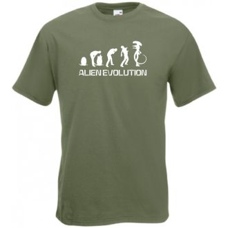 Alien Evolution férfi rövid ujjú póló