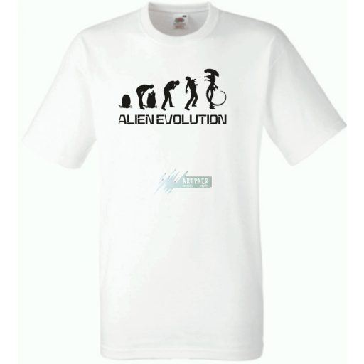 Alien Evolution férfi rövid ujjú póló