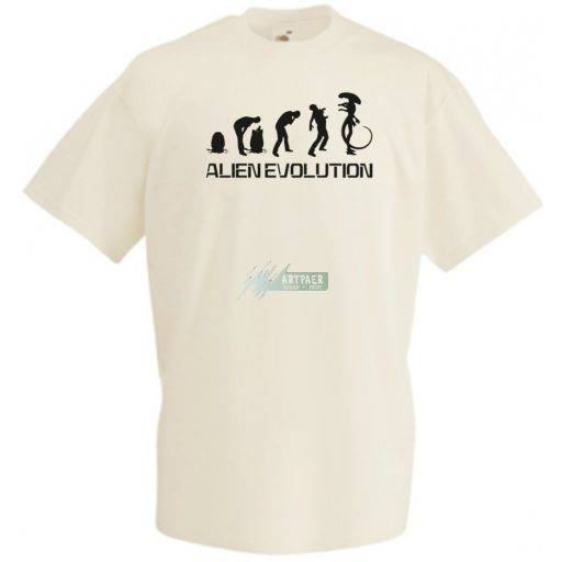 Alien Evolution férfi rövid ujjú póló