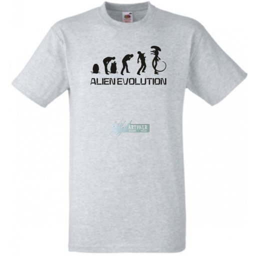 Alien Evolution férfi rövid ujjú póló