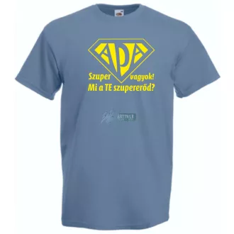 Szuper Apa vagyok! férfi rövid ujjú póló
